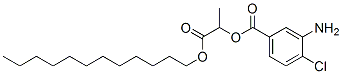 63966-96-1,3-Amino-4-chlorobenzoic acid 2-dodecyloxy-1-methyl-2-oxoethyl ester