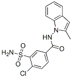 63968-75-2,INDAPAMIDE RELATED COMPOUND A (50 MG) (4-CHLORO-N-(2-METHYL-INDOL-1-YL)-3-SULFAMOYLBEN-ZAMIDE) (AS)