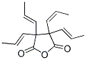 63979-82-8,3,3,4,4-tetrakis[(Z)-prop-1-enyl]oxolane-2,5-dione