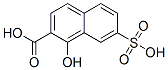6407-91-6,1-hydroxy-7-sulfo-2-naphthoic acid