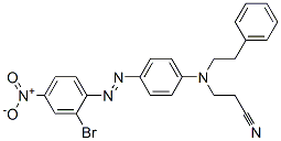 64071-85-8,3-[[4-[(2-bromo-4-nitrophenyl)azo]phenyl](2-phenylethyl)amino]propiononitrile