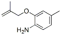 640767-81-3,Benzenamine, 4-methyl-2-[(2-methyl-2-propenyl)oxy]- (9CI)