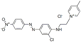64086-73-3,1-[2-[[2-chloro-4-[(4-nitrophenyl)azo]phenyl]amino]ethyl]-4-methylpyridinium chloride