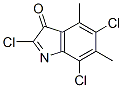 6411-58-1,2,5,7-trichloro-4,6-dimethyl-3H-indol-3-one
