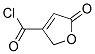 64124-99-8,3-Furancarbonyl chloride, 2,5-dihydro-5-oxo- (9CI)