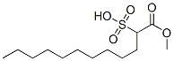 64131-25-5,1-methyl 2-sulphododecanoate