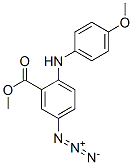64134-59-4,methyl 5-azido-2-(4-methoxyphenyl)aminobenzoate