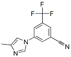 641571-12-2,3-(4-Methyl-1H-imidazol-1-yl)-5-(trifluoromethyl)benzonitrile