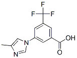 641571-13-3,3-(4-Methylimidazol-1-yl)-5-trifluoromethylbenzoic acid