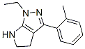 641586-55-2,Pyrrolo[2,3-c]pyrazole, 1-ethyl-1,4,5,6-tetrahydro-3-(2-methylphenyl)- (9CI)