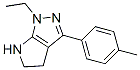 641586-59-6,Pyrrolo[2,3-c]pyrazole, 1-ethyl-1,4,5,6-tetrahydro-3-(4-methylphenyl)- (9CI)