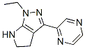 641587-16-8,Pyrrolo[2,3-c]pyrazole, 1-ethyl-1,4,5,6-tetrahydro-3-pyrazinyl- (9CI)