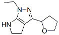 641587-64-6,Pyrrolo[2,3-c]pyrazole, 1-ethyl-1,4,5,6-tetrahydro-3-(tetrahydro-2-furanyl)- (9CI)