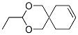 64165-57-7,3-ethyl-2,4-dioxaspiro[5.5]undec-8-ene