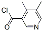 64172-73-2,3-Pyridinecarbonyl chloride, 4,5-dimethyl- (9CI)
