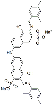 6420-38-8,disodium 7,7'-iminobis[3-[(2,4-dimethylphenyl)azo]-4-hydroxynaphthalene-2-sulphonate]
