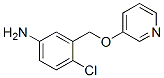642084-31-9,3-(5-AMINO-2-CHLOROBENZYLOXY)PYRIDINE