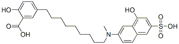 6421-79-0,7-[N-methyl-N-(3-carboxy-4-hydroxyphenylfonyl)]amino-1-naphthol-3-sulfonic acid