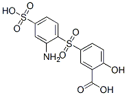 6421-84-7,5-[(2-amino-4-sulphophenyl)sulphonyl]salicylic acid