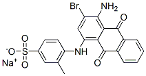 6424-75-5,sodium 6-[(4-amino-3-bromo-9,10-dihydro-9,10-dioxo-1-anthryl)amino]toluene-3-sulphonate