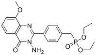 642465-73-4,Phosphonic  acid,  [[4-(3-amino-3,4-dihydro-8-methoxy-4-oxo-2-quinazolinyl)phenyl]methyl]-,  diethyl  ester  (9CI)