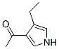 64276-60-4,Ethanone, 1-(4-ethyl-1H-pyrrol-3-yl)- (9CI)