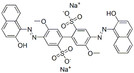 6428-81-5,disodium 4,4'-bis[(2-hydroxy-1-naphthyl)azo]-5,5'-dimethoxy[1,1'-biphenyl]-2,2'-disulphonate