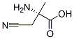 64298-92-6,Alanine, 3-cyano-2-methyl- (9CI)