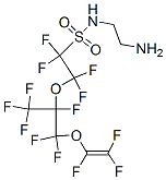 64346-90-3,N-(2-aminoethyl)-2-[1-[difluoro[(trifluorovinyl)oxy]methyl]-1,2,2,2-tetrafluoroethoxy]-1,1,2,2-tetrafluoroethanesulphonamide