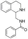 64411-74-1,N-[(1,2,3,4-TETRAHYDRO-1-ISOQUINOLINE)METHYL]-BENZAMIDE