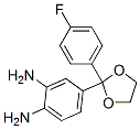 64420-52-6,4-[2-(4-fluorophenyl)-1,3-dioxolan-2-yl]benzene-1,2-diamine