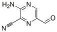 64440-74-0,Pyrazinecarbonitrile, 3-amino-6-formyl- (9CI)
