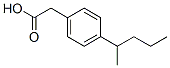 64451-69-0,Benzeneacetic acid, 4-(1-methylbutyl)- (9CI)