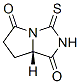 64492-87-1,1H-Pyrrolo[1,2-c]imidazole-1,5(6H)-dione,tetrahydro-3-thioxo-,(S)-(9CI)