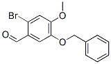6451-86-1,2-Bromo-4-methoxy-5-(benzyloxy)benzaldehyde