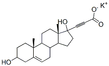 64513-59-3,Androst-5-ene-3,17-diol-17-propiolic acid potassium salt