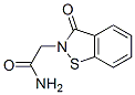 64552-26-7,3-oxo-1,2-benzisothiazole-2(3H)-acetamide