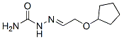 64598-09-0,Hydrazinecarboxamide, 2-[2-(cyclopentyloxy)ethylidene]- (9CI)