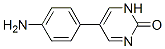 64606-18-4,2(1H)-Pyrimidinone, 5-(4-aminophenyl)- (9CI)