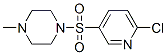 64614-53-5,1-(6-CHLORO-PYRIDINE-3-SULFONYL)-4-METHYL-PIPERAZINE