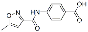 646530-39-4,Benzoic acid, 4-[[(5-methyl-3-isoxazolyl)carbonyl]amino]- (9CI)