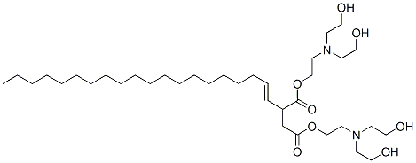 64654-00-8,bis[2-[bis(2-hydroxyethyl)amino]ethyl] icosenylsuccinate