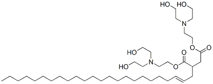 64654-04-2,bis[2-[bis(2-hydroxyethyl)amino]ethyl] 2-tetracosenylsuccinate