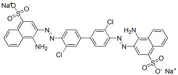 6470-31-1,disodium 3,3'-[(3,3'-dichloro[1,1'-biphenyl]-4,4'-diyl)bis(azo)]bis(4-aminonaphthalene-1-sulphonate)