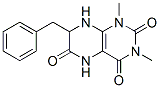 64724-41-0,2,4,6(3H)-Pteridinetrione,  1,5,7,8-tetrahydro-1,3-dimethyl-7-(phenylmethyl)-