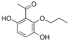647842-83-9,Ethanone, 1-(3,6-dihydroxy-2-propoxyphenyl)- (9CI)