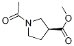 648413-65-4,3-Pyrrolidinecarboxylic acid, 1-acetyl-, methyl ester, (3S)- (9CI)