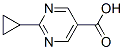 648423-79-4,5-Pyrimidinecarboxylic acid, 2-cyclopropyl- (9CI)