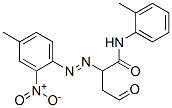 6486-24-4,2-[(4-methyl-2-nitrophenyl)azo]-oxo-N-(o-tolyl)butyramide
