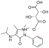 64906-00-9,1,2-dihydro-4-(isopropylamino)-1,5-dimethyl-3-oxo-2-phenyl-3H-pyrazolium hydrogen [R-(R*,R*)]-tartrate